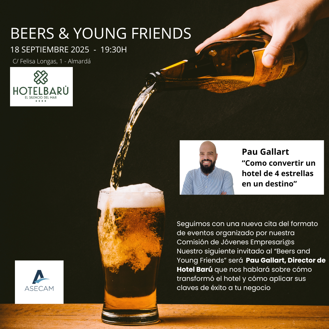 "Beers & Young Friends" con Pau Gallart de Hotel Barú