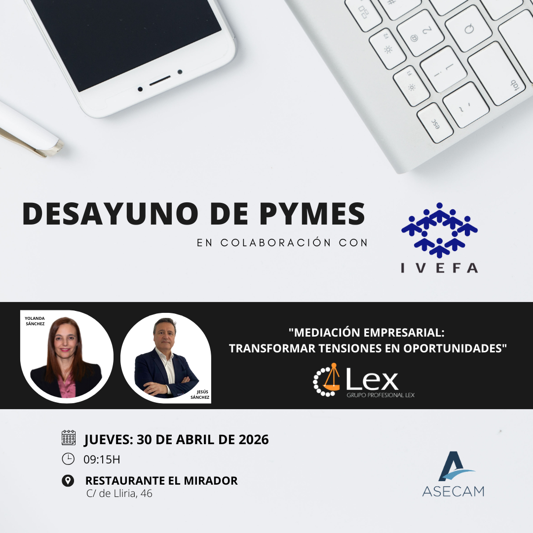Desayuno de Pymes en colaboración con IVEFA